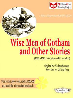 cover image of Wise Men of Gotham and Other Stories (ESL/EFL Version with Audio)